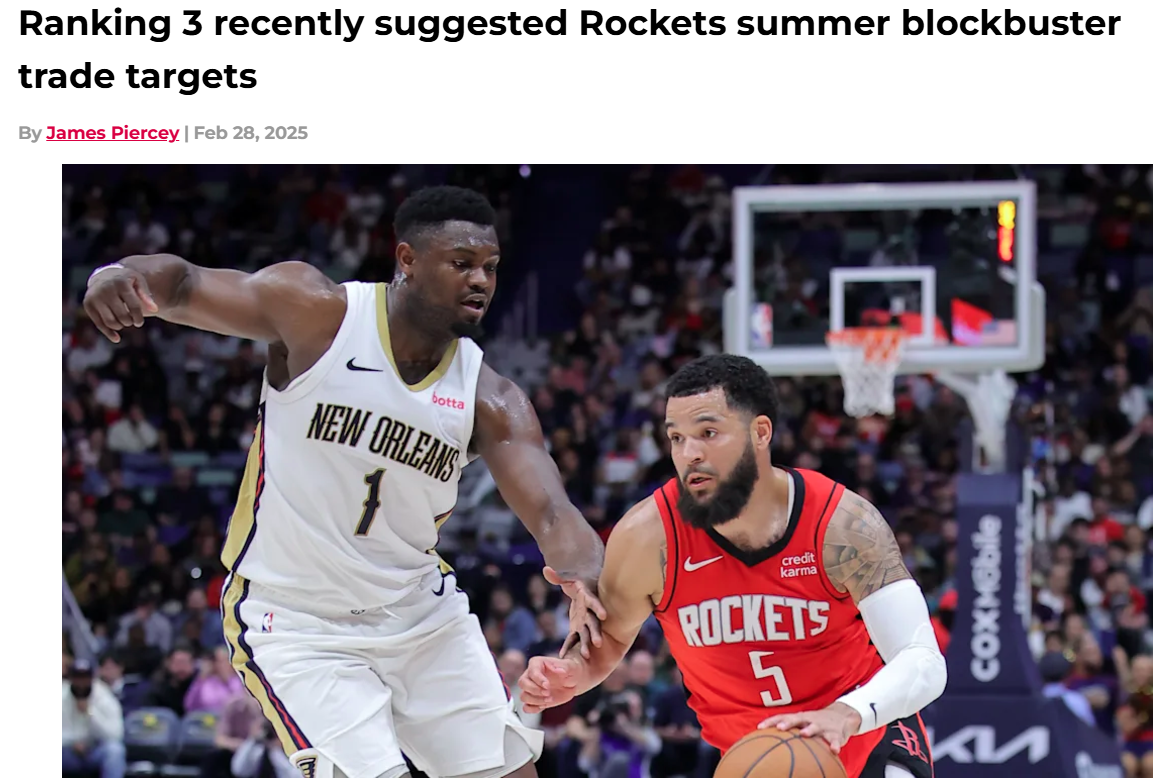 米兰体育-火箭队真要起飞了！NBA顶级射手加盟，他和杜兰特都想报复勇士